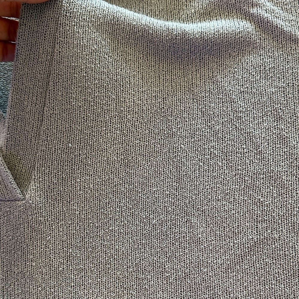 H&M Blue Collared Knit Top - Picture 5 of 6